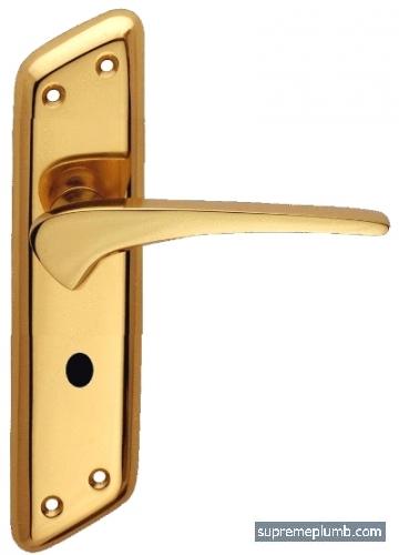 Neptune Lever Bathroom Polished Brass